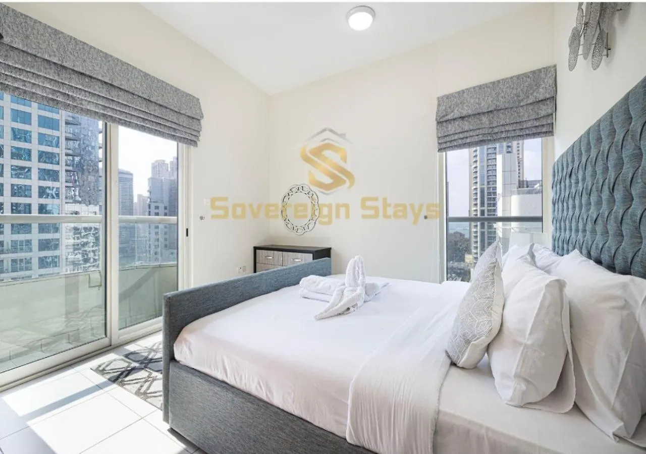 Marina View Tower 2 Bed Apartment With Parking Dubai